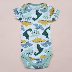 بادی آستین کوتاه دایناسور تمام چاپ