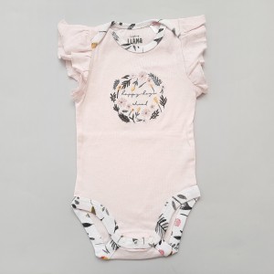 بادی آستین کوتاه گلدوزی گل *** مشکل دار