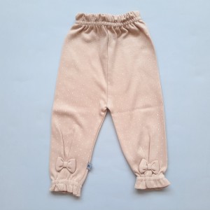 شلوار خال خالی نسکافه ای کانگورو