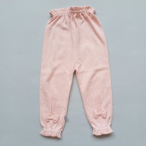 شلوار گل و پروانه صورتی کانگورو