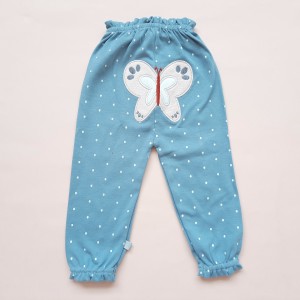 شلوار گل و پروانه گلدوزی کانگورو