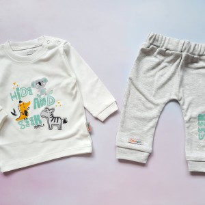 بلوز شلوار حیوانات روبین