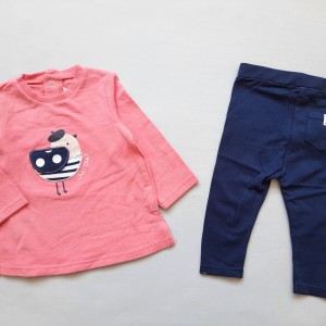 ست پیراهن شلوار مرغ گلبهی 2