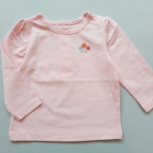 بلوز سه گل صورتی