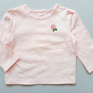 بلوز تک گل صورتی