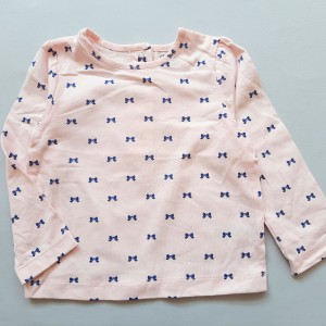 بلوز تمام چاپ پاپیون *** مشکل دار