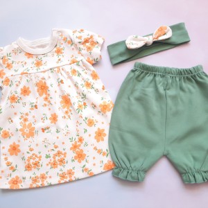 پیراهن و شلوارک گل کانگورو