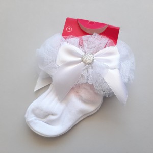 جوراب نوزادی  لب تور