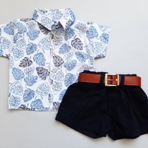 پیراهن شورت برگ امیرکوچولو 1