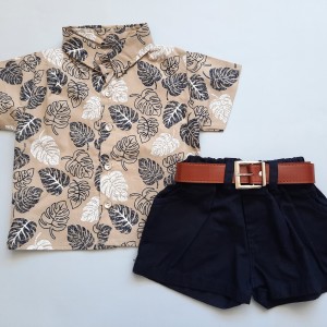 پیراهن شورت برگ امیرکوچولو 2