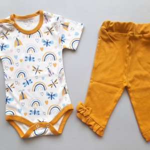 بادی شلوار سنجاقک بیبی وان