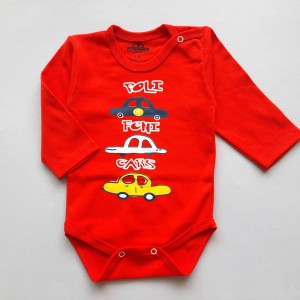 بادی آستین بلند ماشین قرمز باربارا