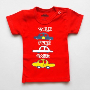 تیشرت آستین کوتاه ماشین قرمز باربارا