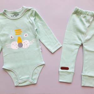 بادی شلوار شیر سبز چیاکو