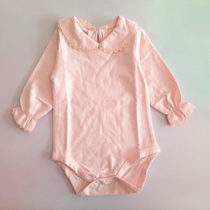 بادی یقه ب ب صورتی