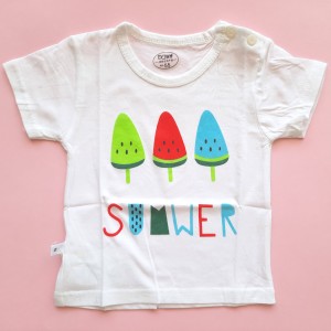 تیشرت آستین کوتاه بستنی