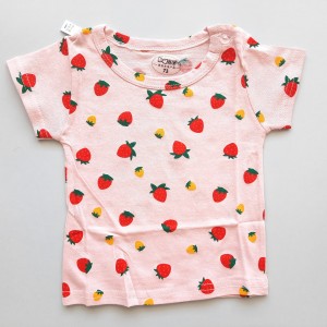 تیشرت آستین کوتاه توت فرنگی