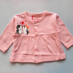 مانتو پنگوئن صورتی باربارا