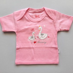 تیشرت آستین کوتاه یقه فرشته قو اسپیکو