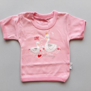 تیشرت آستین کوتاه یقه گرد قو اسپیکو