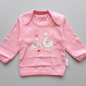 تیشرت آستین بلند یقه فرشته قو اسپیکو