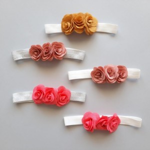 تل 3 گل پارچه ای