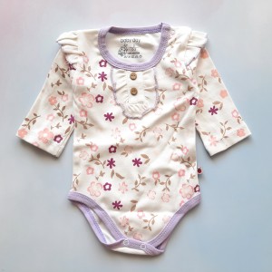 بادی آستین بلند فلورال بیبی دی