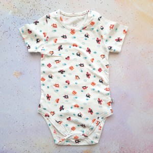 بادی آستین کوتاه تمام چاپ ماشین وچیون