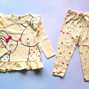 پیراهن و شلوار موش زرد وچیون