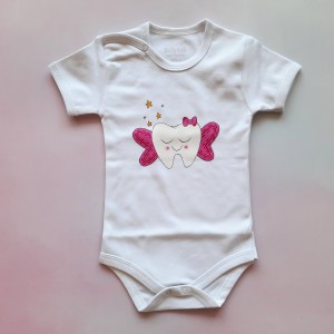 بادی آستین کوتاه دندونی فرشته