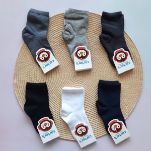 جوراب رنگی ساق دار نوزادی