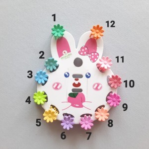 کلیپس ریز نوزادی طرح گل