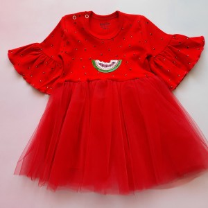 پیراهن یلدایی هندونه بیبی وان