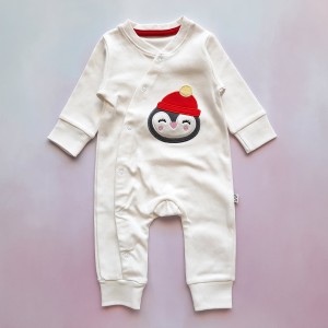 سرهمی گلدوزی پنگوئن کلاه قرمز وچیون