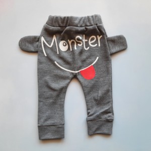 شلوار هیولا طوسی تیره چیاکو