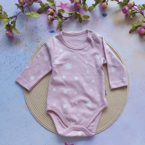 بادی آستین بلند تمام چاپ برف کالباسی وچیون