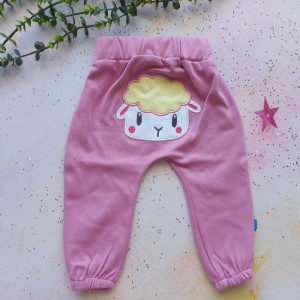 شلوار گلدوزی ببعی یاسی وچیون