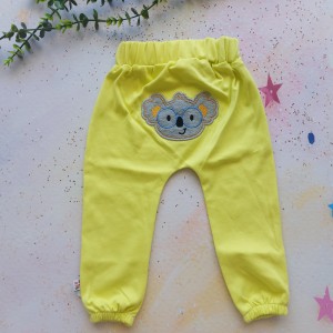 شلوار گلدوزی کوالا لیمویی وچیون