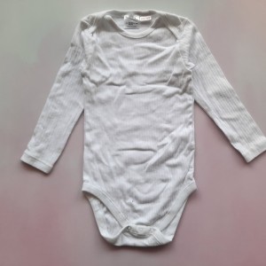 بادی آستین بلند کبریتی سفید 2 zara *** مشکل دار