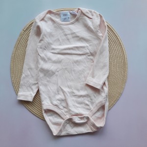 بادی آستین بلند صورتی روشن zara