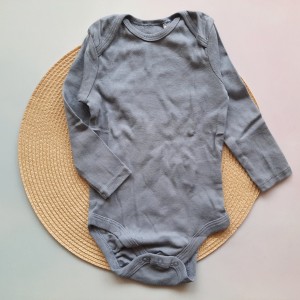 بادی آستین بلند آبی خاکستری لوپیلو