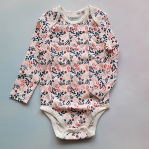 بادی آستین بلند گل و کفشدوزک لوپیلو