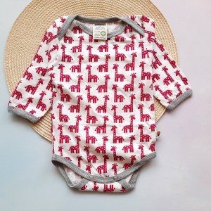 بادی آستین بلند زرافه