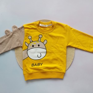 بلوز زرافه زرد آنیل kids