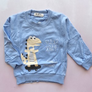 بلوز دورس نازک دایناسور آبی