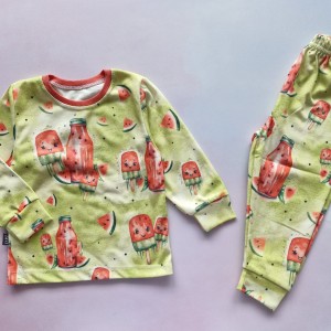 بلوز شلوار راحتی هندونه SED