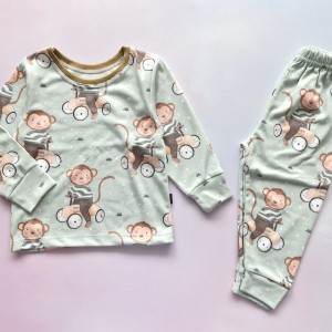 بلوز شلوار راحتی میمونی SED