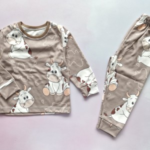 بلوز شلوار راحتی گاوی SED