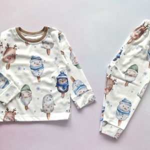 بلوز شلوار راحتی بستنی قطبی SED