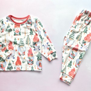 بلوز شلوار راحتی بابانوئل و کریسمس SED